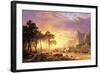 The Oregon Trail, 1869-Albert Bierstadt-Framed Giclee Print