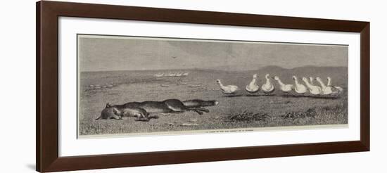 A Game of Fox and Geese-Briton Riviere-Framed Giclee Print