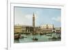 The Molo from the Basin of San Marco, Venice, C.1747-1750-Canaletto-Framed Giclee Print