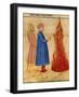Dante and Virgil Meet Ulysses, Scene from Canto XXVI from Divine Comedy-Dante Alighieri-Framed Giclee Print