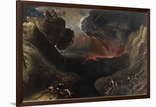 The Great Day of His Wrath, C.1851-53-John Martin-Framed Giclee Print