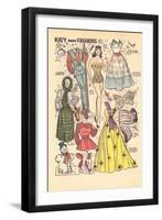 Archie Comics Retro: Katy Keene Snow Fashions (Aged)-Bill Woggon-Framed Art Print