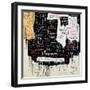 Museum Security (Broadway Meltdown), 1983-Jean-Michel Basquiat-Framed Giclee Print