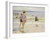 At the Seashore-Edward Henry Potthast-Framed Giclee Print