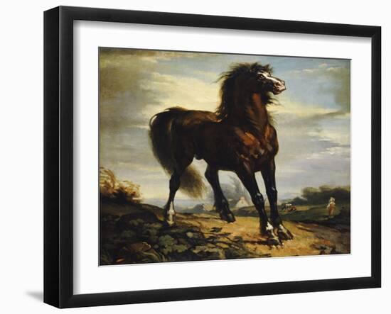 The Horse-Jean-François Millet-Framed Giclee Print