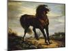 The Horse-Jean-François Millet-Mounted Giclee Print