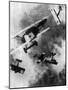 WWI, German and British Dogfight-Science Source-Mounted Giclee Print