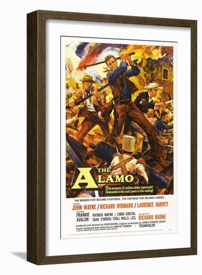 The Alamo, 1960, Directed by John Wayne-null-Framed Giclee Print
