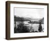 Gig Harbor & Mt. Tacoma, Dec. 26, 1926-Marvin Boland-Framed Premium Giclee Print