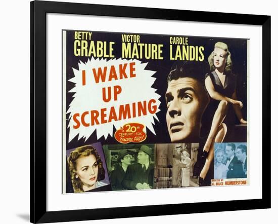 Hot Spot, 1941, "I Wake Up Screaming" Directed by H. Bruce "Lucky" Humberstone-null-Framed Giclee Print