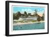 Yacht Club, Stamford, Connecticut-null-Framed Art Print