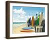 Surf Boards-Scott Westmoreland-Framed Art Print