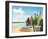 Surf Boards-Scott Westmoreland-Framed Art Print