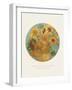 Old Masters, New Circles: Sunflowers, c.1889-Vincent van Gogh-Framed Art Print