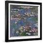 Water Lilies (Nymphéas), c.1916-Claude Monet-Framed Art Print