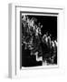 Marcel Duchamp Walking down Stairs in exposure of Famous Painting "Nude Descending a Staircase"-Eliot Elisofon-Framed Photographic Print