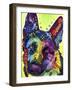 German Shepherd-Dean Russo-Framed Giclee Print