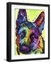 German Shepherd-Dean Russo-Framed Giclee Print