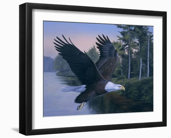 Eagle Soaring-Rusty Frentner-Framed Giclee Print