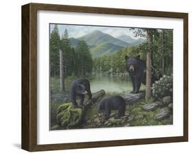 Watching the Cubs Play-Robert Wavra-Framed Giclee Print