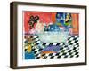 Big Diva Mermaid Bubble Bath-Wyanne-Framed Giclee Print