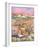 Jerusalem Dove-Wendy Edelson-Framed Giclee Print