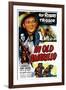 IN OLD AMARILLO, US poster, from left: Estelita Rodriguez, Roy Rogers, 1951-null-Framed Art Print