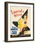 I Married a Witch, Veronica Lake and Fredric March on window card, 1942-null-Framed Art Print