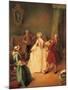 Dancing Master-Pietro Longhi-Mounted Art Print