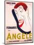 Angele, French poster art, Fernandel, 1934-null-Mounted Art Print