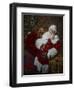 Santa-Santa’s Workshop-Framed Giclee Print