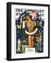 "Spring 1929," Saturday Evening Post Cover, March 30, 1929-Joseph Christian Leyendecker-Framed Giclee Print