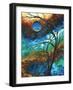 Mystery Of The Moon-Megan Aroon Duncanson-Framed Art Print