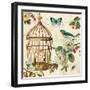 Free as a Bird II-Lisa Audit-Framed Art Print