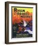 Rhum des Roches Noires Brand Rum Label-Lantern Press-Framed Art Print