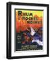 Rhum des Roches Noires Brand Rum Label-Lantern Press-Framed Art Print