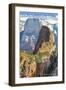 Zion National Park - Angels Landing-Lantern Press-Framed Art Print