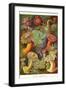 Actiniae-Ernst Haeckel-Framed Art Print