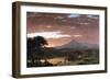 Mount Ktaadn (Katahdin)-Frederic Edwin Church-Framed Art Print