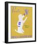 New Poodle Lavender-Ken Bailey-Framed Giclee Print