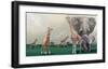 Elephants And Giraffes-Nancy Tillman-Framed Art Print