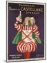 Champagne Castellane French Advertising Poster-null-Mounted Giclee Print