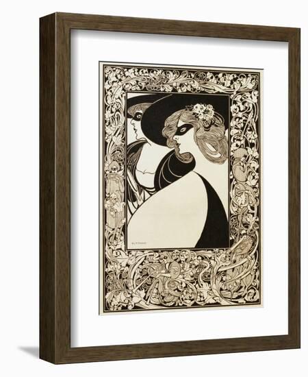 Masquerade-William H. Bradley-Framed Premium Giclee Print