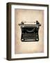 Vintage Typewriter 2-NaxArt-Framed Art Print