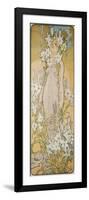 The Lily, 1898-Alphonse Mucha-Framed Giclee Print