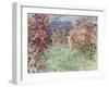 The House Among the Roses (La Maison Dans Les Roses), 1925-Claude Monet-Framed Giclee Print