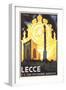 Travel Poster for Lecce-null-Framed Art Print