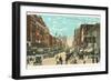 Elm Street, Dallas, Texas-null-Framed Art Print