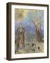 The Buddha, 1906-1907-Odilon Redon-Framed Giclee Print