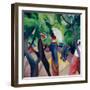 Promenade-August Macke-Framed Giclee Print